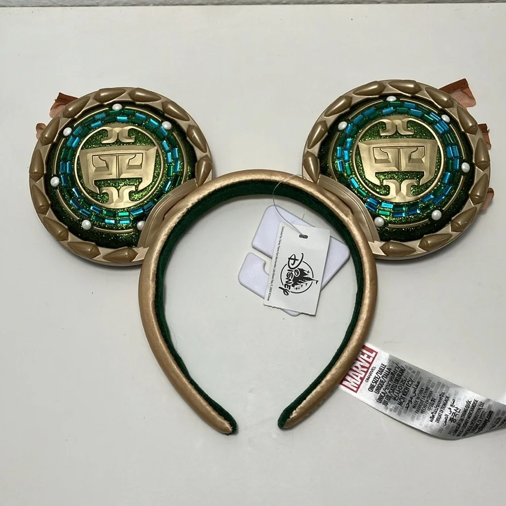 Disney‎ Parks Marvel Black Panther Namor Ear Wakanda Forever Mickey Ear Headband